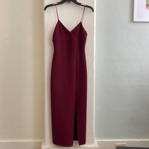 Bec & Bridge midi dress USA size 4 (AUS size 8) red (Bec + Bridge)